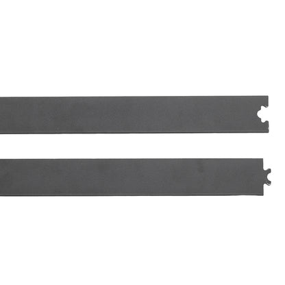 Dark Grey Farmhouse Style Wooden Barn Door with 200cm Sliding Kit