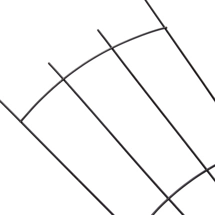 4-Pack Outdoor Metal Trellis Set for Climbing Plants