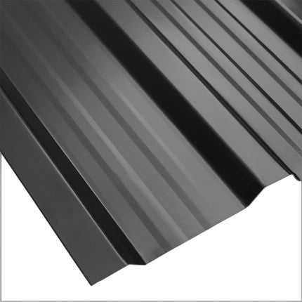 12pcs Steel Corrugated Roofing Sheets 45x115cm