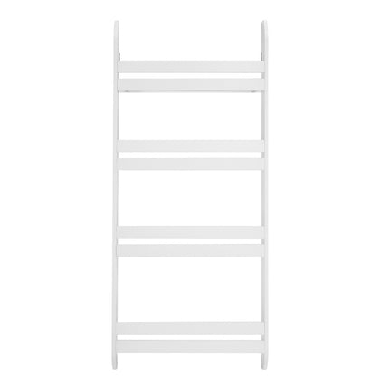 4-Tier Wooden Modern Wall-Mounted Shelf