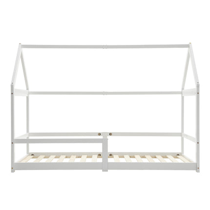 Kid’s Pine Wood House Bed