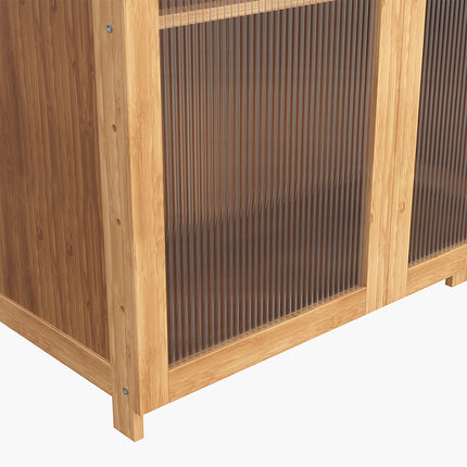 Storage Cabinet with Acrylic Doors