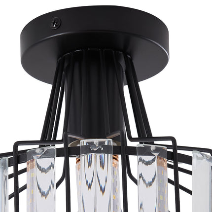 E27 Modern Crystal Ceiling Light