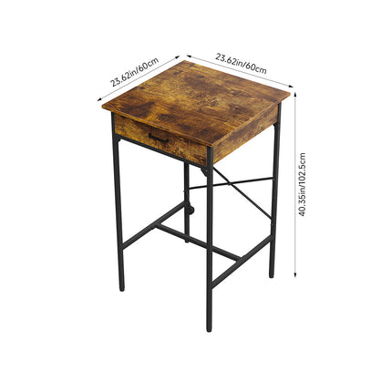 Bar Table with Charging Station