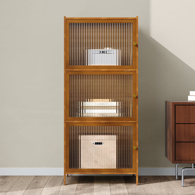 Versatile 3-Tier Storage Cabinet