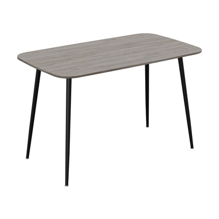 Modern Dining Table with MDF Tabletop & Metal Legs