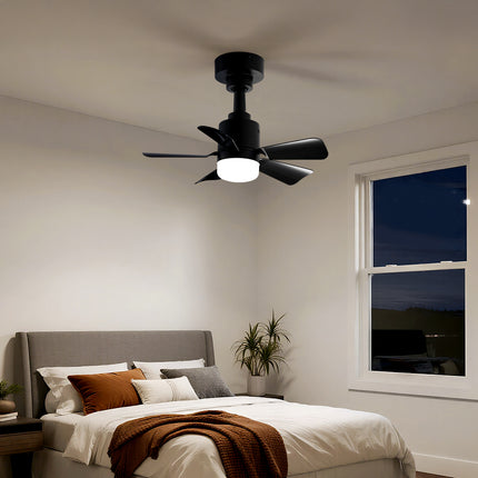 Elegant LED Ceiling Fan Light with 5 Blades