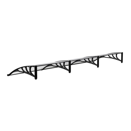 Outdoor Door Canopy Window Awning with Drainage Channel