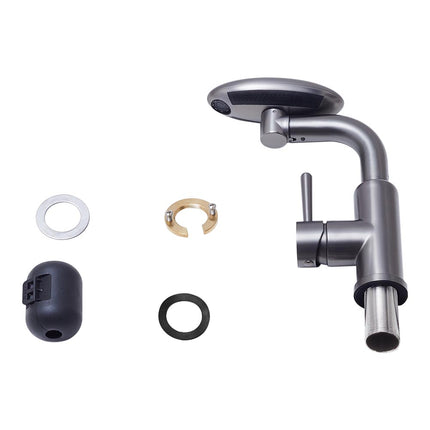 G1/2 Pull-out Sprayer Retractable Kitchen Faucet with 4 Modes