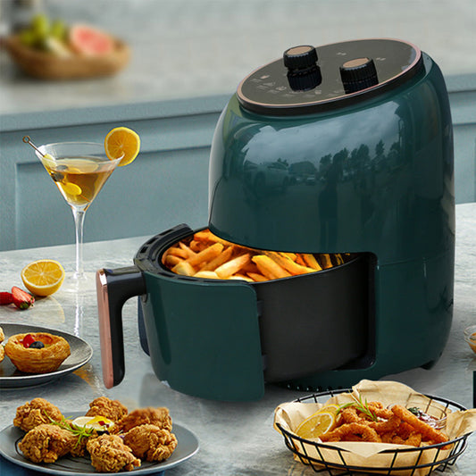 8L Knob Air Fryer Healthy Cooking Green