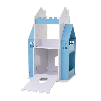 3-Tier Castle Kids Rotating Bookshelf