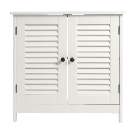 Under Sink Bathroom Cabinet 2 Shutter Door