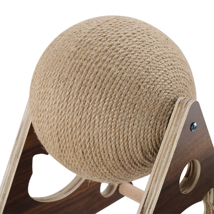 Cat Scratching Ball Natural Sisal Scratcher Pet Toy