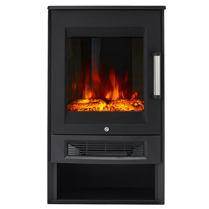 Freestanding Electric Fireplace with Remote Control