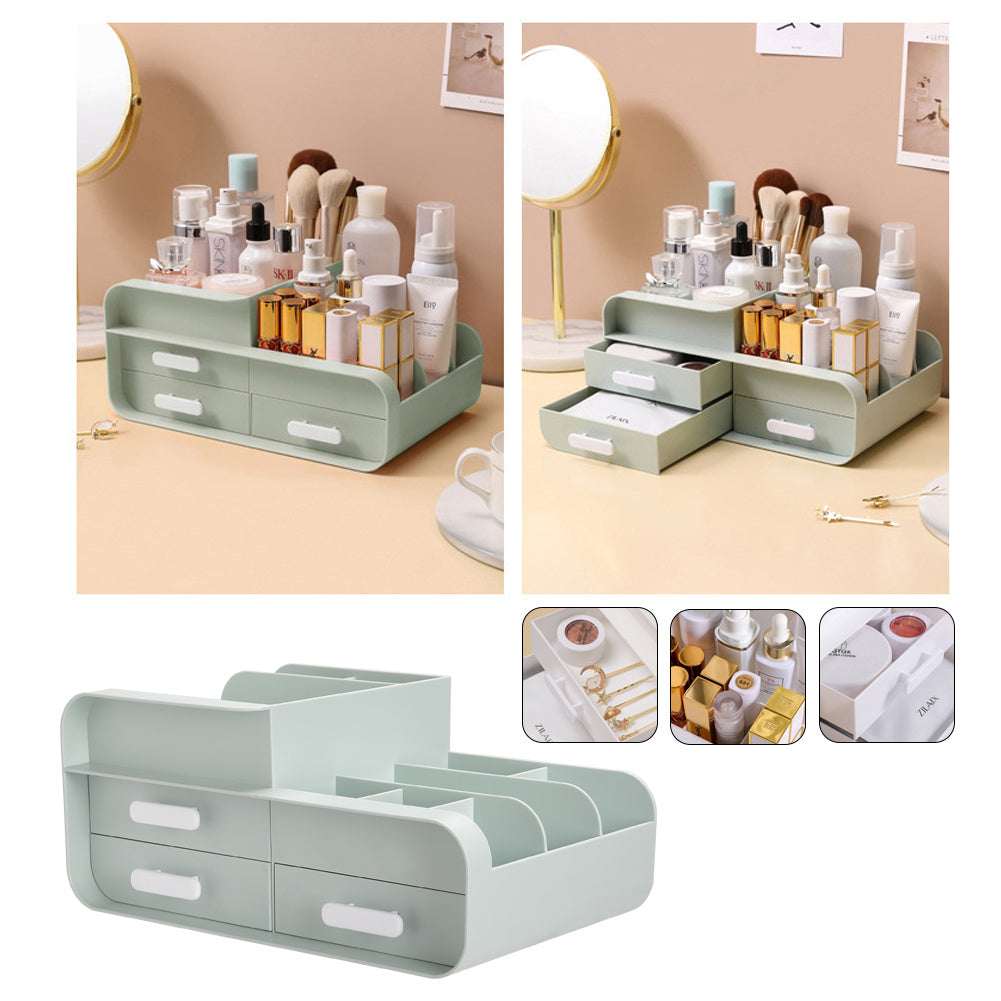 Various Uses for a Plastic Desk Organizer with Drawers Pink