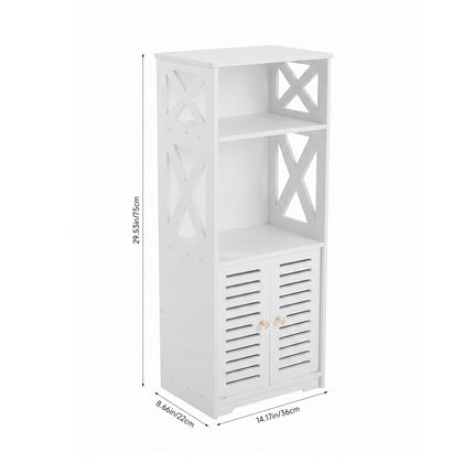75cm H Freestanding Bathroom Storage Cabinet