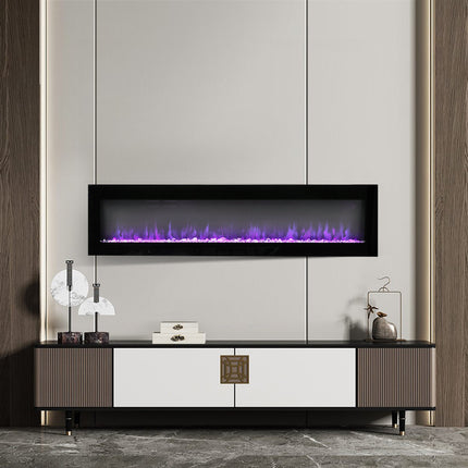 50 Inch Wall Mount Freestanding Electric Fireplace