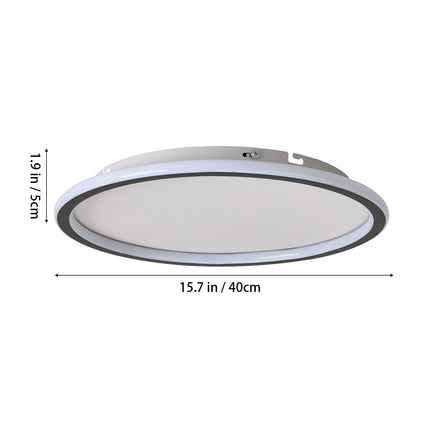 Modern LED Circular Ceiling Light with Remote Control