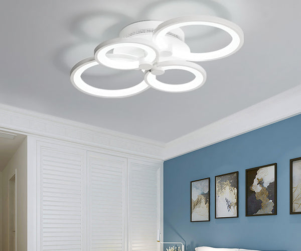 LED Light Ceiling Lights Cool Chandelier Lamp 4 Head
