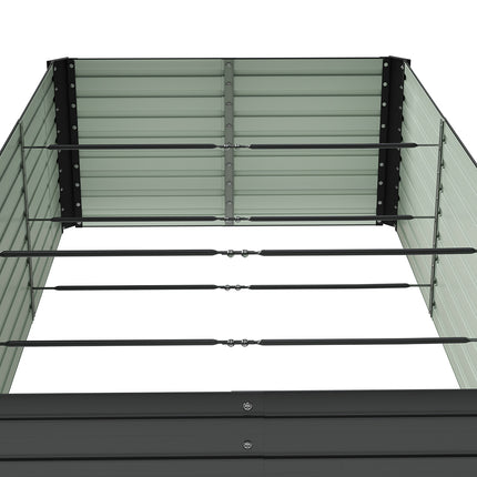Large Metal Raised Garden Bed