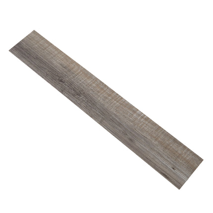 36Pcs Wood-Grain PVC Self-Adhesive Plank Flooring Set