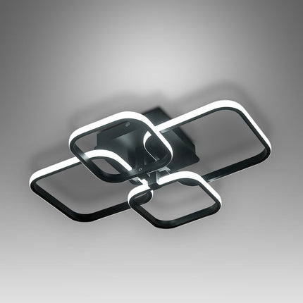 Contemporary LED Energy-efficient Semi Flush Ceiling Light