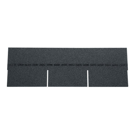 18Pcs/Pack Black 3-Tab Asphalt Shingles Rectangular Houses Shed Roofing Tiles