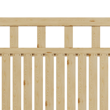 120x120cm Outdoor Wooden Garden Gate Fence Door