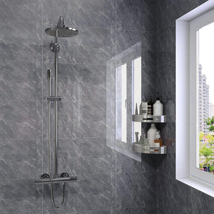 10Pcs Self-Adhesive Marble Effect PVC Wall Stickers