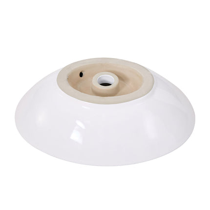 Ceramic Countertop Washbasin with Waste Kit