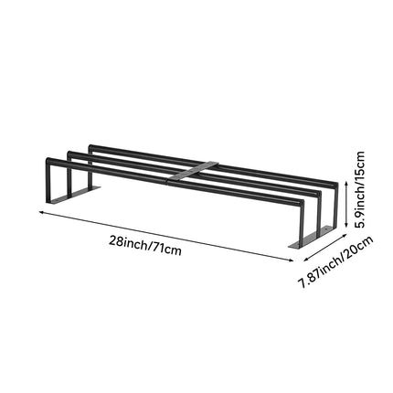 Premium Iron Space-Saving Bathroom Wall Mounted Towel Rack