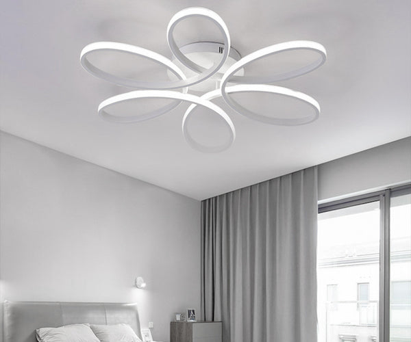 LED Lamp Ceiling Light Cool Floral Pendant Chandelier 58CM