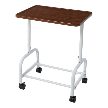 Mobile Side Table with Lower Basket