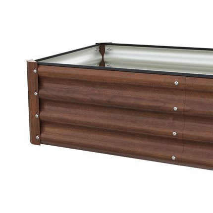 150cm x 60cm Rectangular Galvanized Steel Raised Garden Bed
