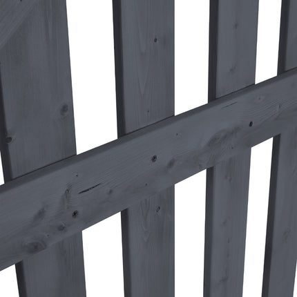 150cm H Garden Wood Fence Gate with Latch
