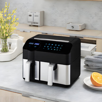 Dual Basket Air Fryer with Smart Touch Screen