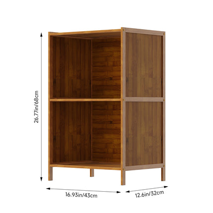 2-Tier Open Bookcase