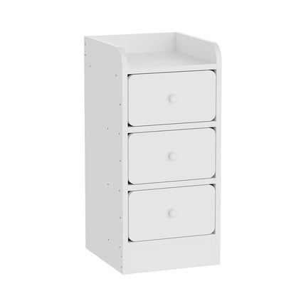 Modern 3-Drawer Bedside Table Nightstand