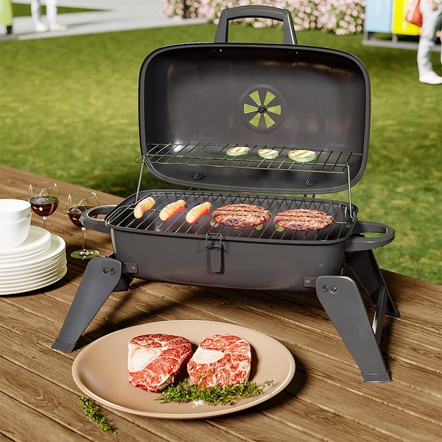 Portable Outdoor Camping Charcoal BBQ Grill