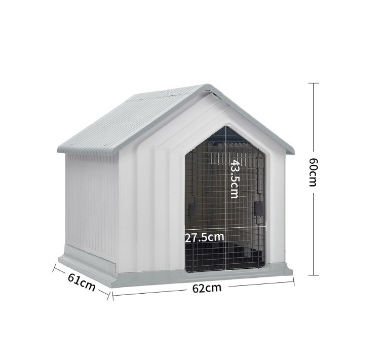 Plastic dog house with door hotsell
