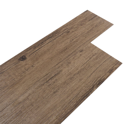 Rustic Lifelike Wood Grain Self-adhesive PVC Flooring 36Pcs