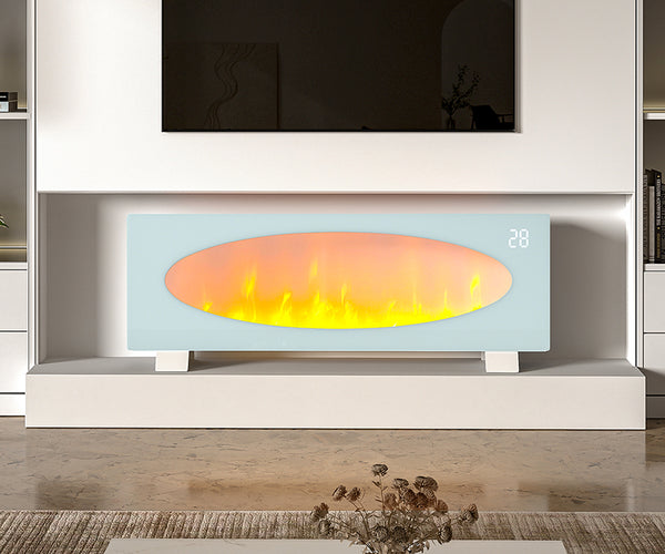 42 Inch Freestanding LED Electric Fireplace 7 Flame Colours Remote