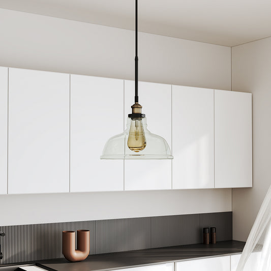 Contemporary Glass Living Room Pendant Light