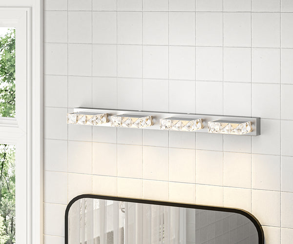 Chrome 4 Light Vanity Light