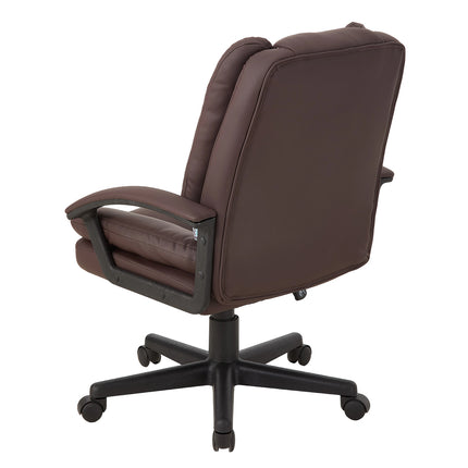 Swivel & Height Adjustable Office Chair with High Back