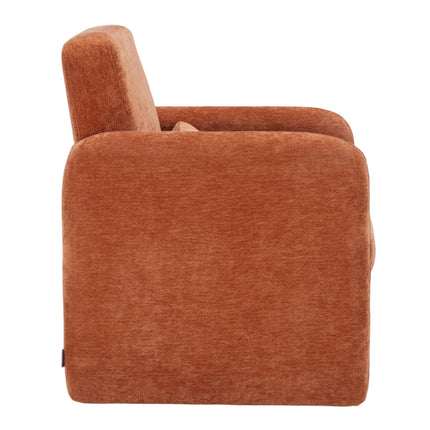 Modern Accent Chair with Lumbar Pillow