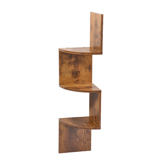3-Tier/2-Tier Wall-mounted Floating Corner Shelf