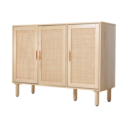 Three-Door Wooden Sideboard