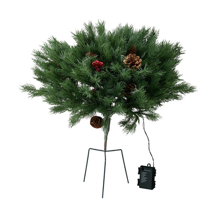 Artificial Christmas Planter Bushes Decoration