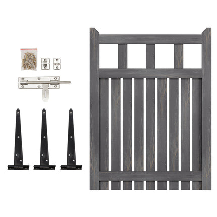 90x120cm Outdoor Wooden Garden Gate Fence Door
